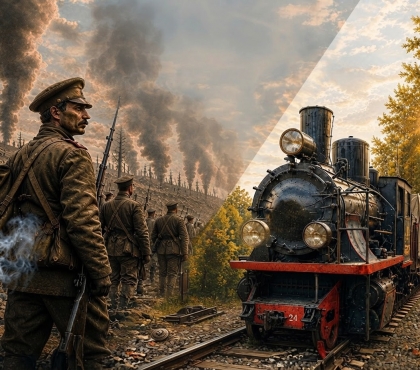 Погружение в 1916 год: В Челябинске реконструируют Брусиловский прорыв