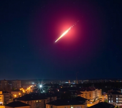 Что, опять: в небе над Челябинском взорвался метеорит