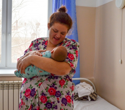 В Челябинске родился богатырь весом больше 5 кг