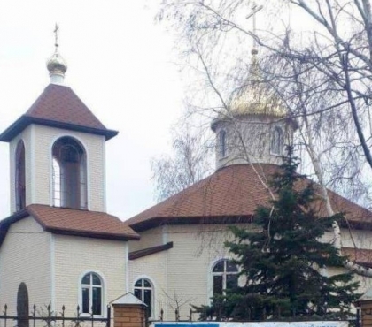 Южноуральские строители восстановили храм в Волновахе