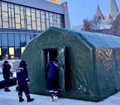 На время морозов в Челябинске заработали круглосуточные пункты обогрева