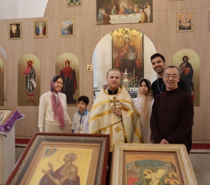 В Челябинске приняла крещение семья из Китая