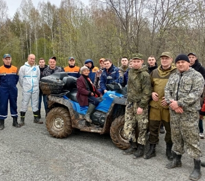 В Челябинской области полицейские отыскали заблудившуюся 75-летнюю пенсионерку, которая провела ночь в лесу