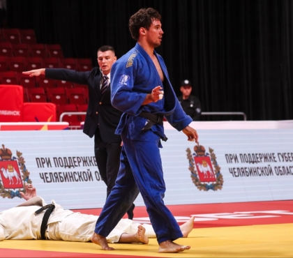 Южноуральский дзюдоист завоевал золото на Russian Judo Tour