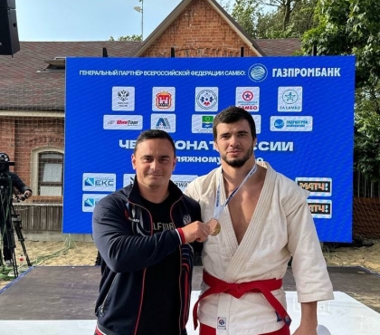 Спортсмен из Челябинска стал бронзовым призером Чемпионата России по пляжному самбо