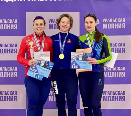 Южноуральские конькобежцы взяли золото и бронзу на Кубке России