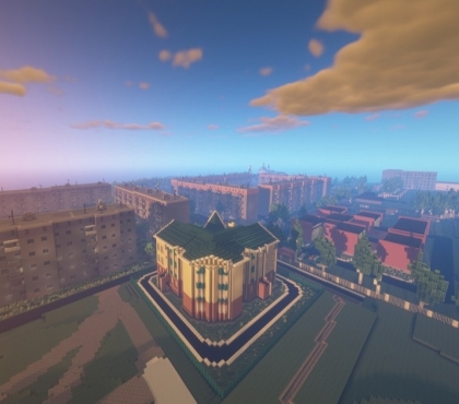 В игре Minecraft построили копию Карабаша