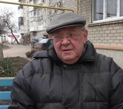 Пенсионер из Волновахи поблагодарил южноуральцев за восстановление местной больницы