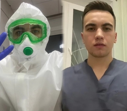 Челябинский медбрат “красной зоны” завел канал на TikTok, для которого снимает позитивные ролики о работе