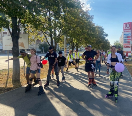 В Челябинске состоится 15-километровый забег на роликах