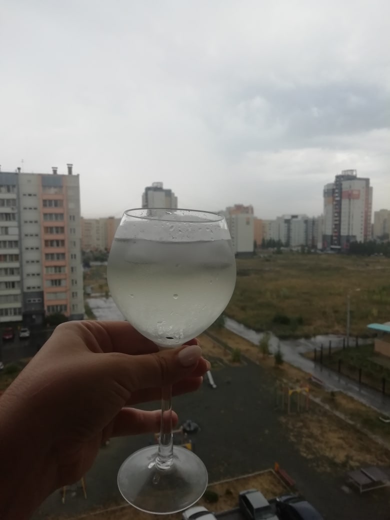 Кто-то не прочь поднять в честь такого дела бокал с дождевой водой. Автор фото Татьяна Липилина 