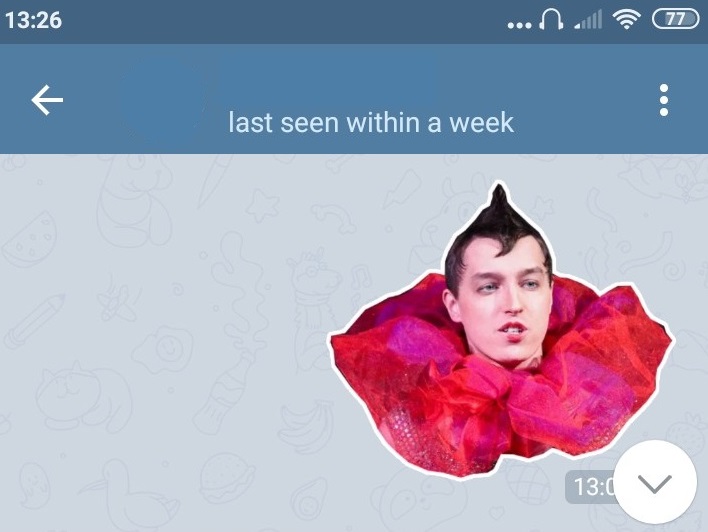 Стикер 