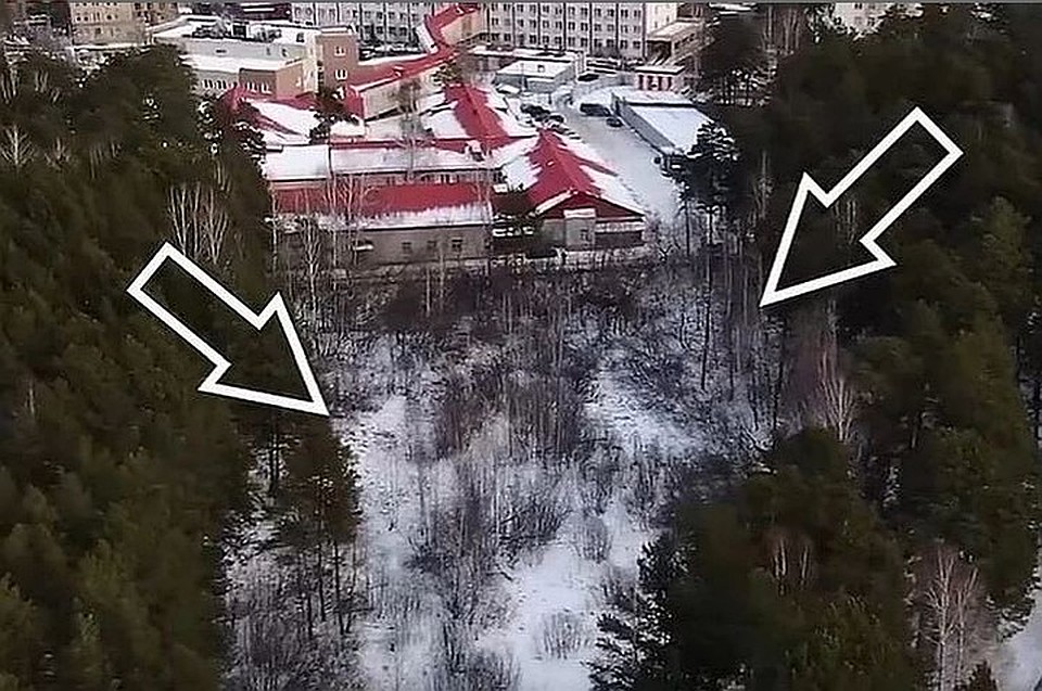 Место, где будет построен новый корпус. Фото: 