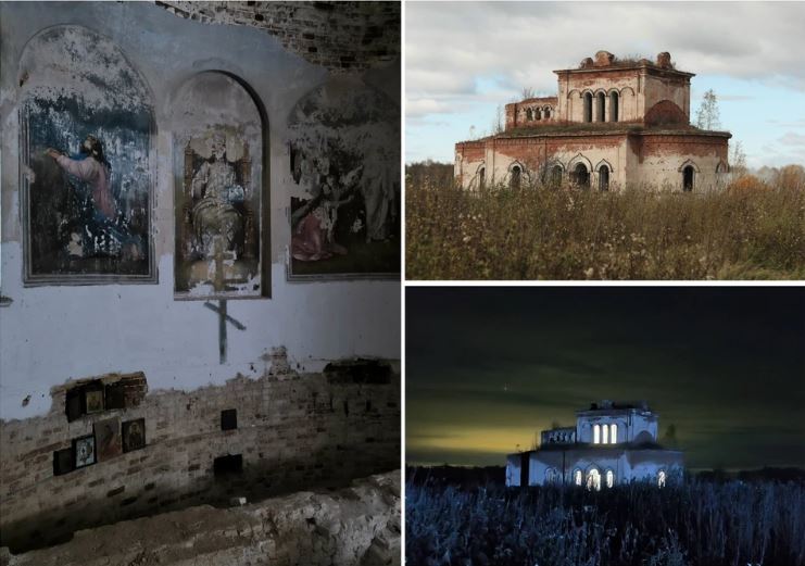 Храм Симеона Верхотурского в селе Булзи (XIX век)