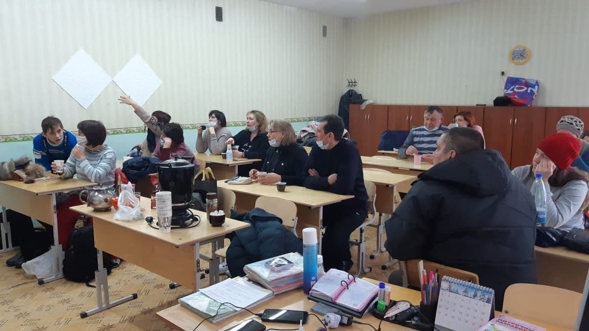 Пункт временного размещения в Южноуральске 