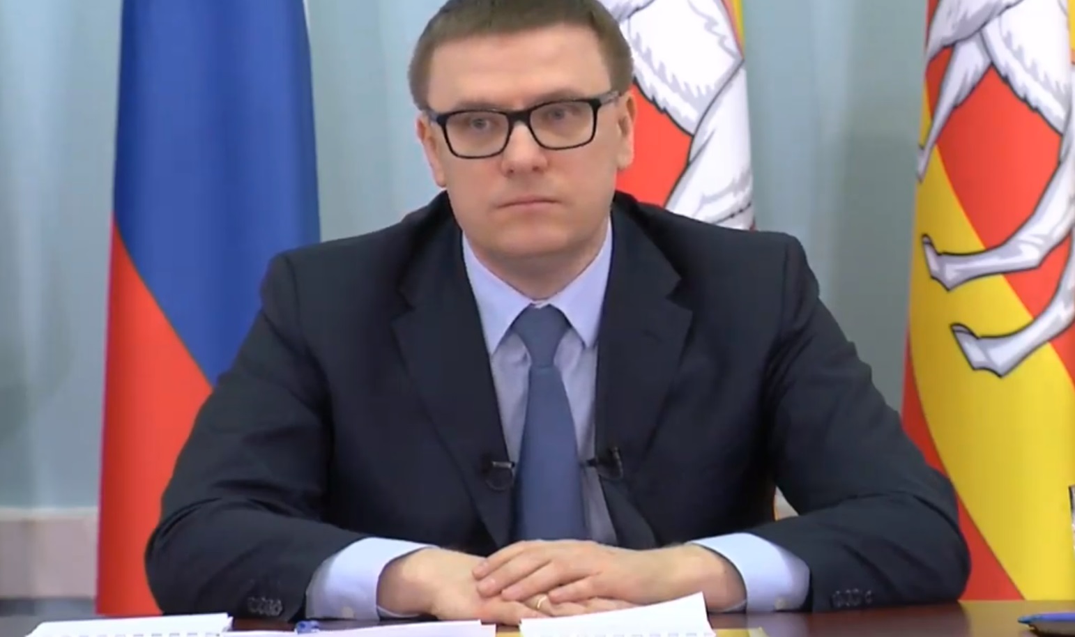 Алексей Текслер на пресс-конференции 4 апреля 
